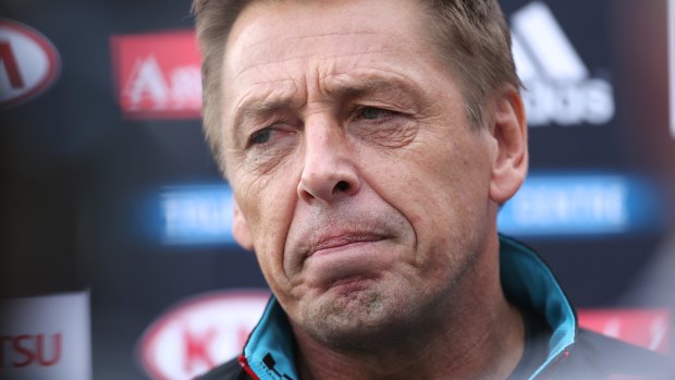 Mark Bomber Thompson faced court on drugs charges.