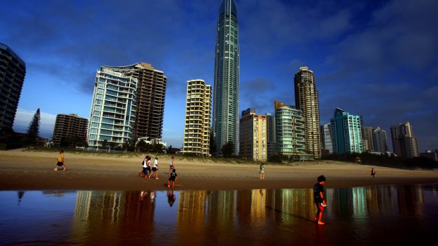 Gold Coast property prices have left the doldrums.