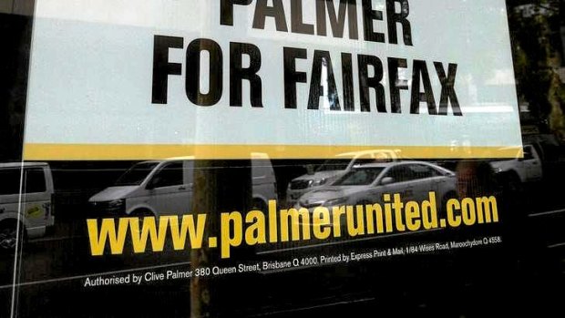 Clive Palmer has made some additions to his election signage.