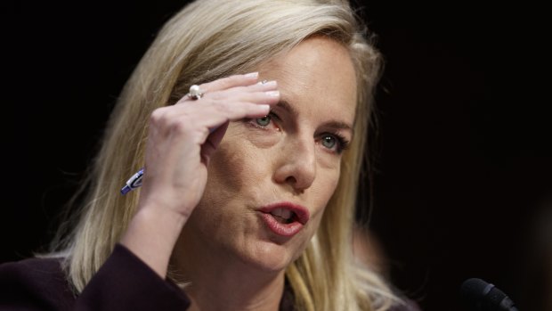 Homeland Security secretary Kirstjen Nielsen was heckled at a Mexican restaurant over the police of separating families at the border.