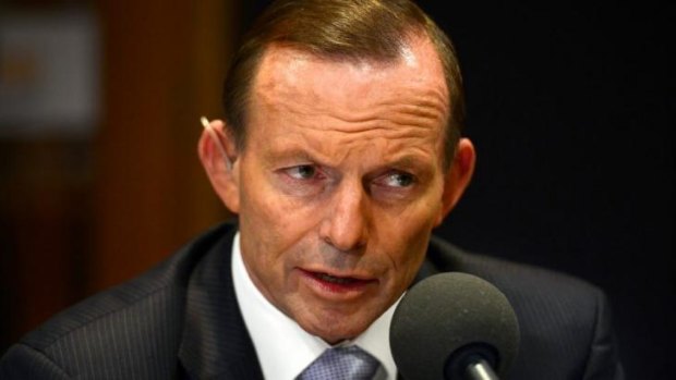 Prime Minister Tony Abbott.