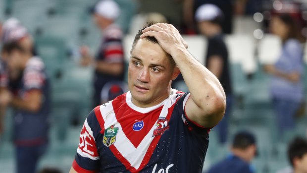 Expectant father: Cooper Cronk could be a late Roosters scratching.