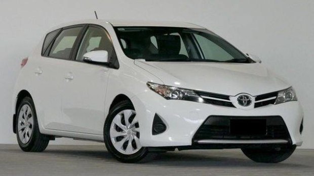 Police found Qi Yu's white 2016 model Toyota Corolla, similar to the car in the picture, in Burwood on Saturday night.