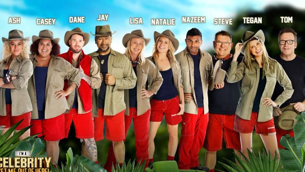 The full cast of I'm A Celebrity Get Me Out of Here Australia 2017.