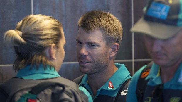 In the firing line: David Warner's teammates have turned on him.