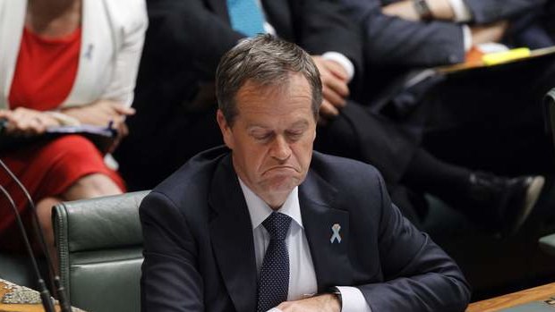 Opposition Leader Bill Shorten during question time on Tuesday 3 December 2013. Photo: Andrew Meares