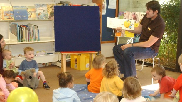 Check out storytime at your local library.