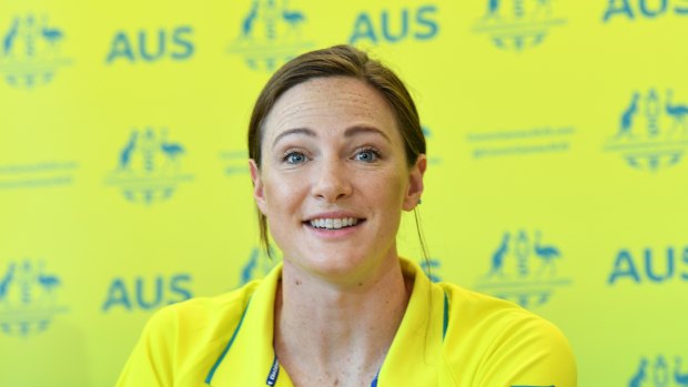 Confident: Cate Campbell.
