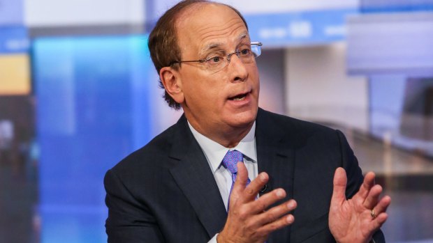 Larry Fink is chief of BlackRock, which manages $US6.3 trillion in total funds.