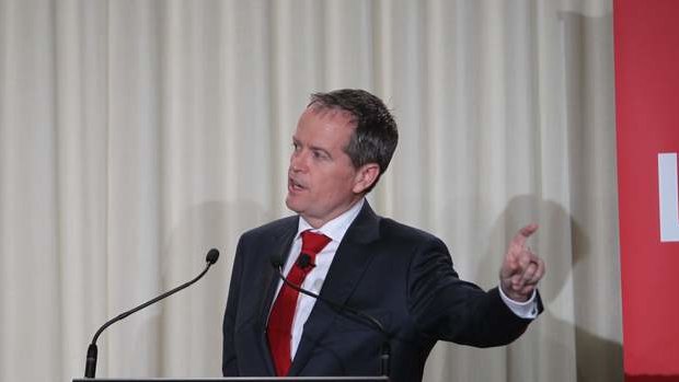 Bill Shorten at the Labor leadership debate.