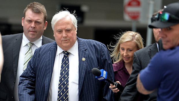 Clive Palmer was the biggest gainer on this year's rich list.