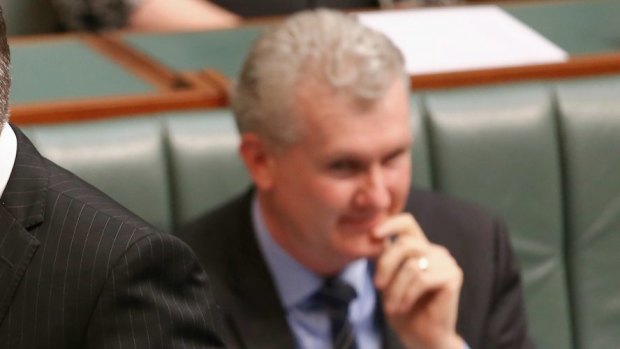 Shadow treasurer Chris Bowen is sent out of question time.