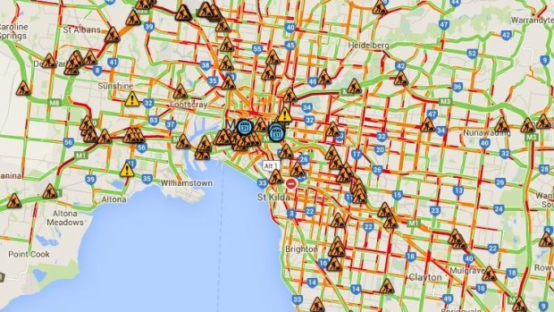 Some sections of the Western Ring Road, the West Gate Freeway and the Monash look pretty nasty. 