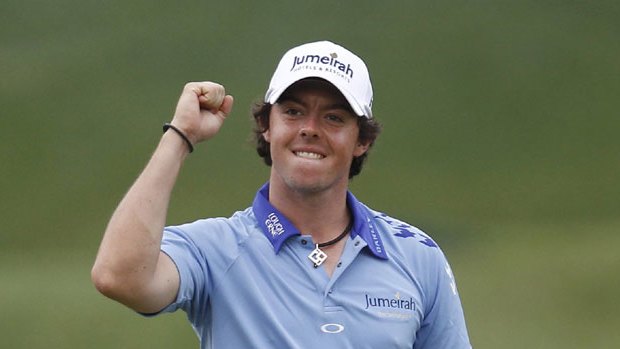 Swimming in cash: Rory McIlroy.