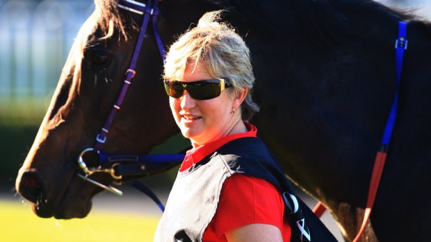 Back home: Sue Grills returns to Gunnedah for the Memorial meeting on Monday