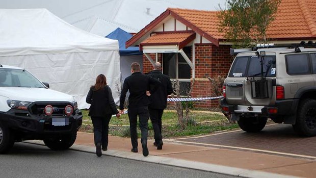 Police have described the crime scene in Ellenbrook as "horrific".