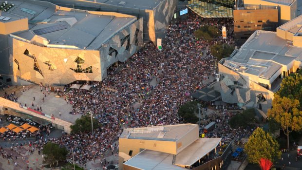 Not everyone loves Fed Square.