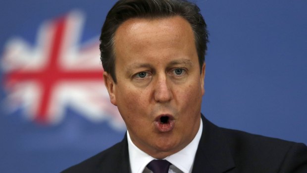 Former British prime minister David Cameron took the UK to the referendum.