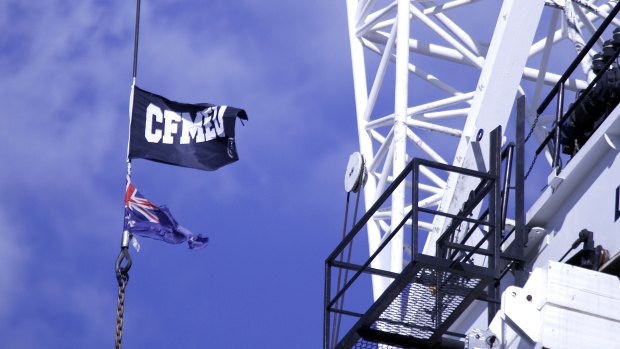 A CFMMEU official has been ordered to pay a fine out of his own pocket.