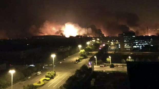 The massive explosions in Tianjin have disrupted iron ore deliveries.