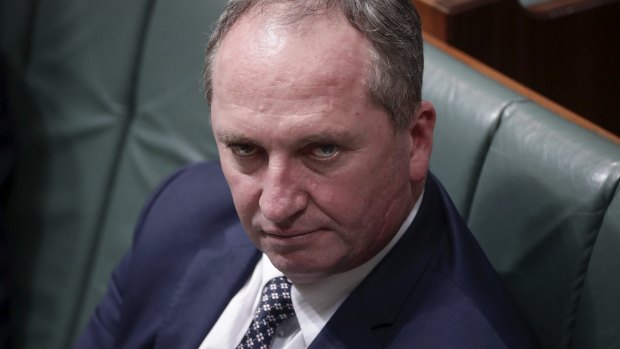 Barnaby Joyce has criticised unnamed colleagues who he said suggested his partner have an abortion.