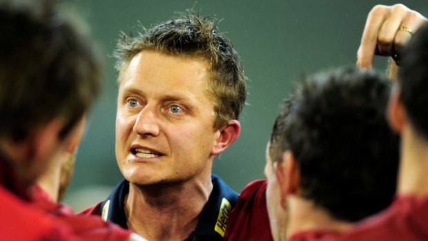 Neeld during his time as Melbourne coach. 