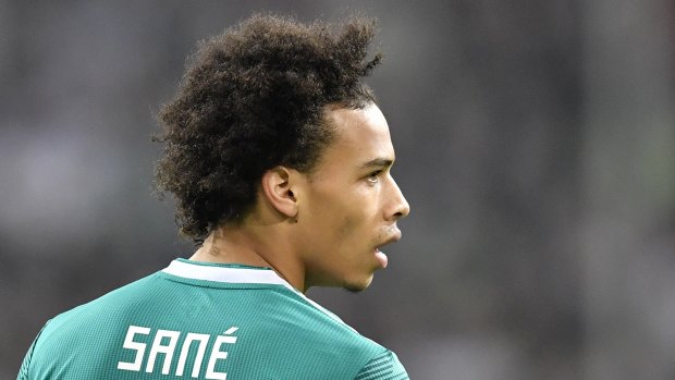 Left out: Leroy Sane failed to make Germany's final squad.