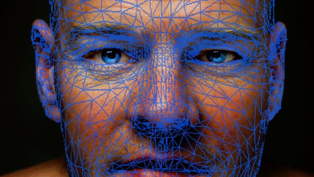Biometric facial map. The federal government is keen to share facial recognition data for law enforcement. 