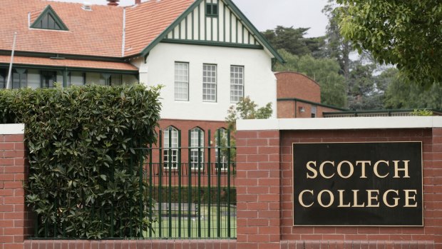 Four students have been suspended from the elite private school.  