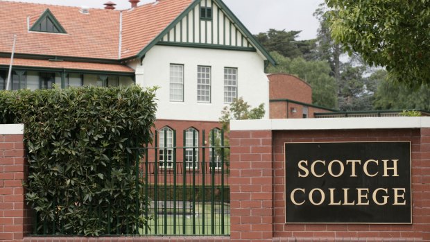 Four students have been suspended from the elite private school.  