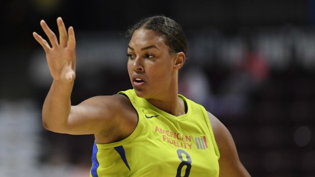 Liz Cambage is back in the WNBA.