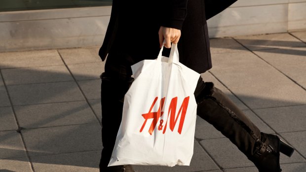 Fashion victim: H&M's shares have slumped more than 40 per cent since early last year.