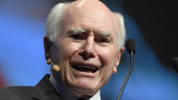 Under John Howard, a couple with one parent at home could claim the 50 per cent rebate.