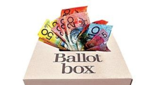 Greens MP Michael Berkman's bill would ban all political donations from for-profit companies.