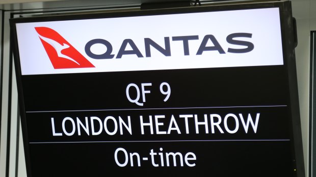 Flying to London with Qantas first class is much more expensive than economy.