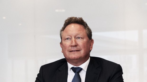 Andrew Forrest is edging closer to losing his billionaire status as Fortescue shares fall