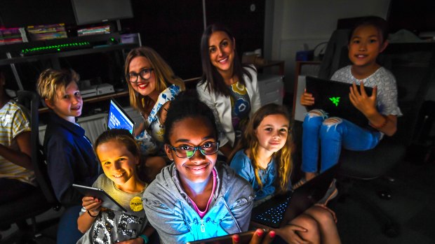 The Arcade's Geek Girls Academy in South Melbourne helps attract more young women to the male-dominated games design industry.