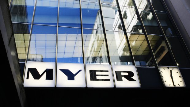 Myer is undergoing crucial talks with its landlords. 