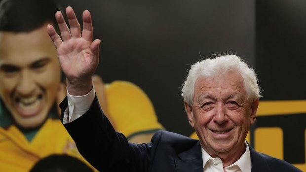 Scentre chairman Frank Lowy. The group has raised over $1 billion in the US debt market. 