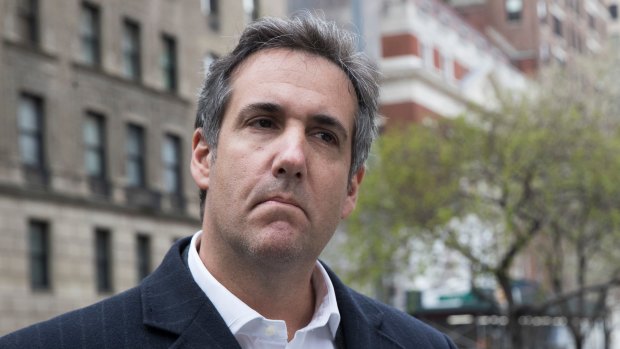 Michael Cohen, Trump's personal lawyer.