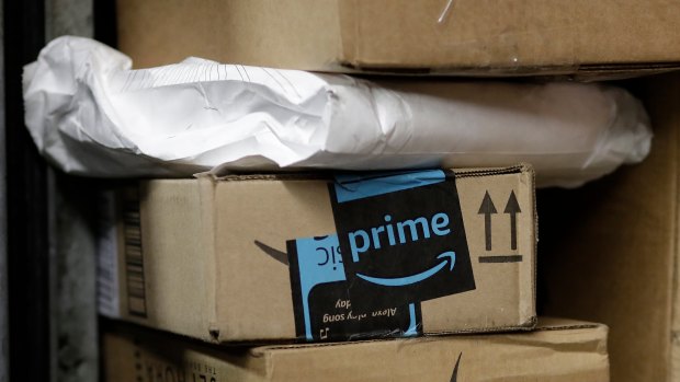 Amazon has found a new way to deliver its parcels.
