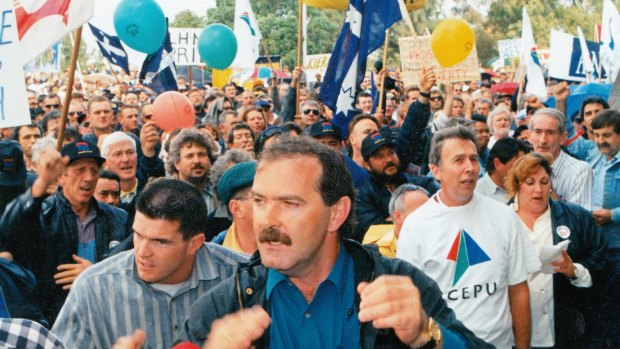Tony Cooke was the face of the WA union movement in the 90s.