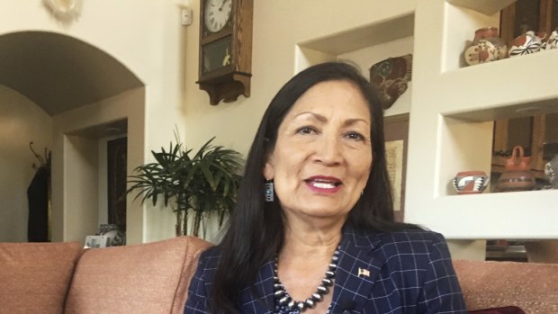 Deb Haaland, a Democratic candidate for Congress for central New Mexico's open seat.