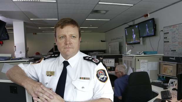 ACT Emergency Services Commissioner Dominic Lane, who is under fire after the leaking of a damning staff survey.