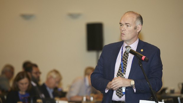 Dr Brad Horsburgh urged delegates to take a tougher stance on doctors engaging in "egregious" split billing and booking fees at the AMA's national conference in Canberra on Saturday.