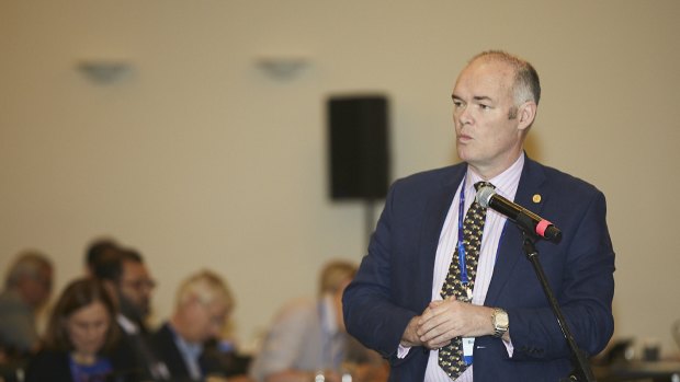 Dr Brad Horsburgh urged delegates to take a tougher stance on doctors engaging in "egregious" split billing and booking fees at the AMA's national conference in Canberra on Saturday.