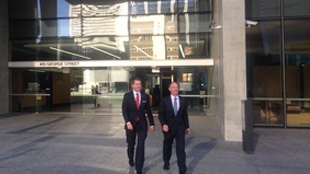 Premier Campbell Newman and Attorney-General Jarrod Bleijie.