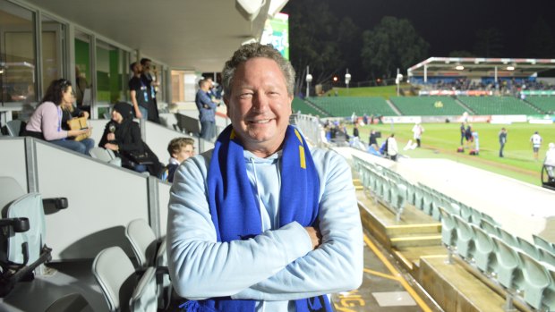 Andrew Forrest bankrolled the World Series Rugby competition.