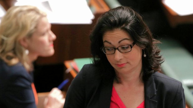 Labor MP Terri Butler is sent out of question time on Thursday.