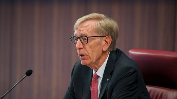 Commissioner Kenneth Hayne at the royal commission into the financial services industry.